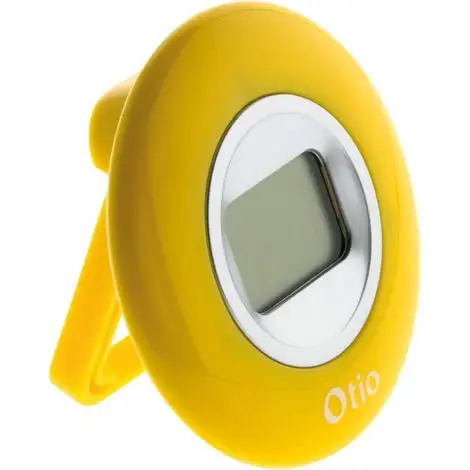 Thermomètre D'intérieur Jaune - Otio 1 Thermomètre D'intérieur Jaune - Otio