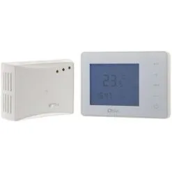 Thermostat Programmable Sans Fil Blanc - Otio