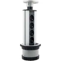 Bloc Multiprise Encastrable 4 Prises 16A 2P+T - Otio