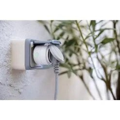 Prise Connectée D'extérieur Pilotable à Distance Ou Avec Télécommande - Otio -OTIO Soldes Boutique 19657744 4