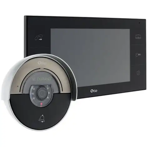 Portier Vidéo VisiHome Avec Mémoire Interne - 2 Fils - Otio 1 Portier Vidéo VisiHome Avec Mémoire Interne - 2 Fils - Otio