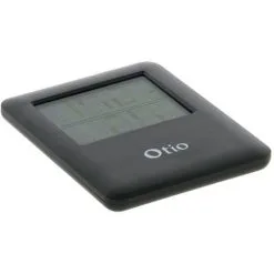 Thermomètre / Hygromètre Intérieur Magnétique - Noir - Otio -OTIO Soldes Boutique 2010699 3