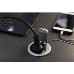 Bloc Prise Encastrable Compact Avec Clapet & Port Usb - Otio -OTIO Soldes Boutique 2010738 4