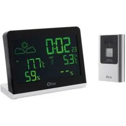 Station Météo Monalisa Avec Capteur Externe Sans Fil - Otio
