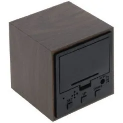 Thermomètre Cube Finition Effet Chêne - Otio -OTIO Soldes Boutique 2610008 3