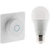 Interrupteur Variateur Avec Ampoule LED Connectée Bluetooth E27 9W - Otio -OTIO Soldes Boutique 26757177 1