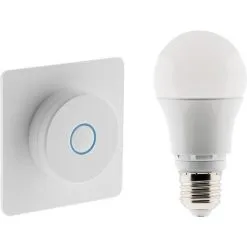 Interrupteur Variateur Avec Ampoule LED Connectée Bluetooth E27 9W - Otio