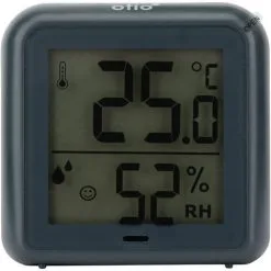 Thermomètre - Hygromètre Intérieur Gris Anthracite - Otio -OTIO Soldes Boutique 40998978 2