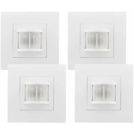 OTIO Lot De 4 Interrupteurs Automatiques Intérieur Sans Fil IAI-8053 - Eclairages 1 OTIO Lot De 4 Interrupteurs Automatiques Intérieur Sans Fil IAI-8053 - Eclairages
