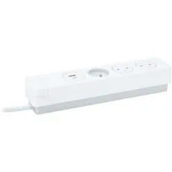 Bloc Multiprise Mantea 3 Prises EasyEject Et 2 Chargeurs USB - OTIO -OTIO Soldes Boutique 64144726 5