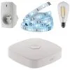 Pack Noël Connecté OtioHome (1 Ruban LED, 1 Prise Connectée, 1 Ampoule Wifi Déco, 1 Box) -OTIO Soldes Boutique 70140250 1