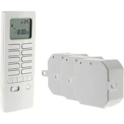 Pack Chauffage Connecté Avec Télécommande Thermostat Et Modules De Chauffage - Otio -OTIO Soldes Boutique 7517104 3