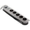 Bloc Multiprise Parafoudre 5 Prises Avec Interrupteur - Titanium - Otio -OTIO Soldes Boutique 9384048 1